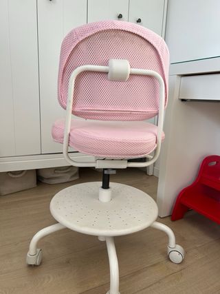 Silla infantil escritorio rosa claro VIMUND ikea