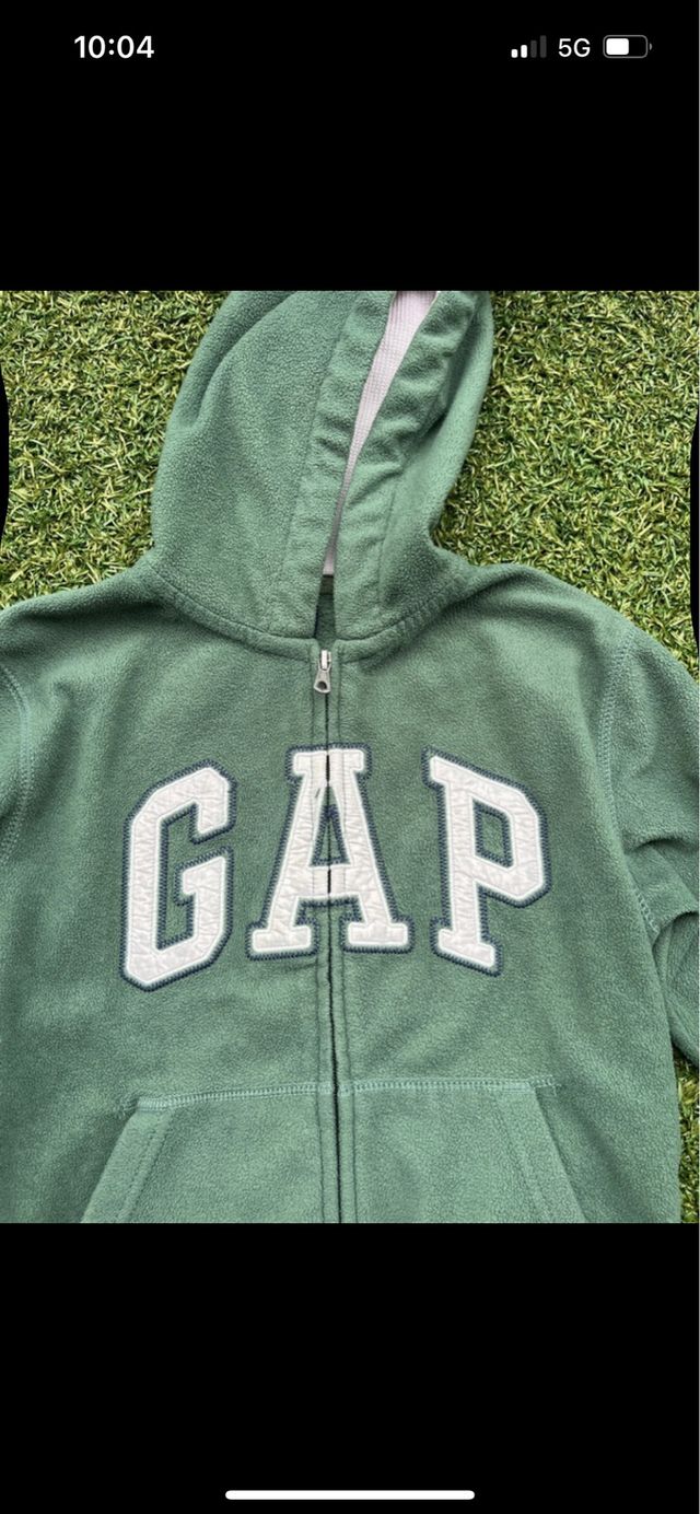 Sudadera Gap con cremallera y capucha