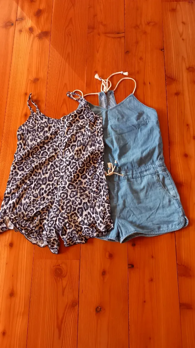 Monos de verano estampados y vaqueros