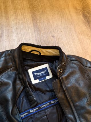 Chaqueta de cuero Triumph mujer