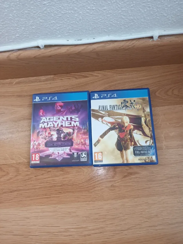 2 Juegos PS4: Agents of Mayhem y Final Fantasy XV
