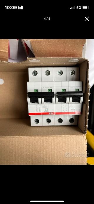 Interruttori magnetotermici e differenziali ABB