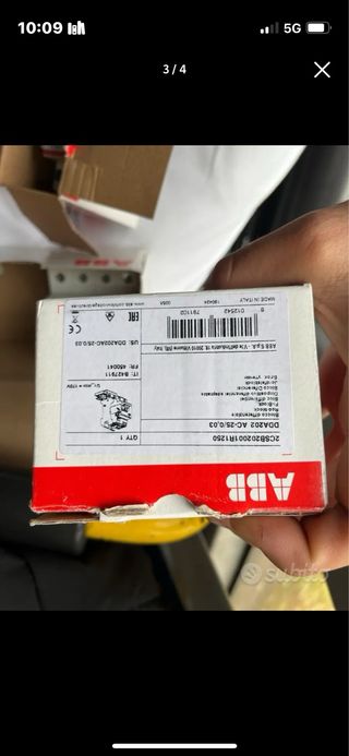 Interruttori magnetotermici e differenziali ABB