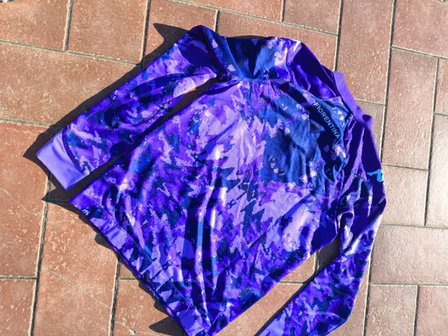 Felpa maglia calcio Fiorentina Kappa viola