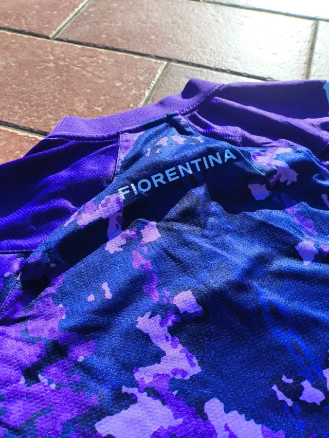 Felpa maglia calcio Fiorentina Kappa viola