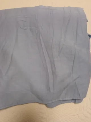 Camisa Mango Azul Talla L