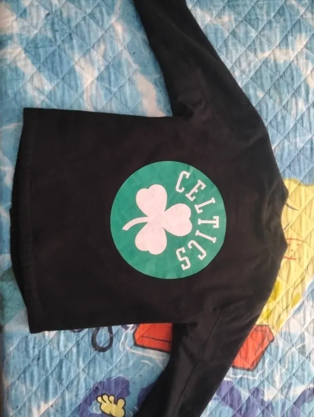 Chaqueta niño Boston Celtics verde, T-11-12 años.