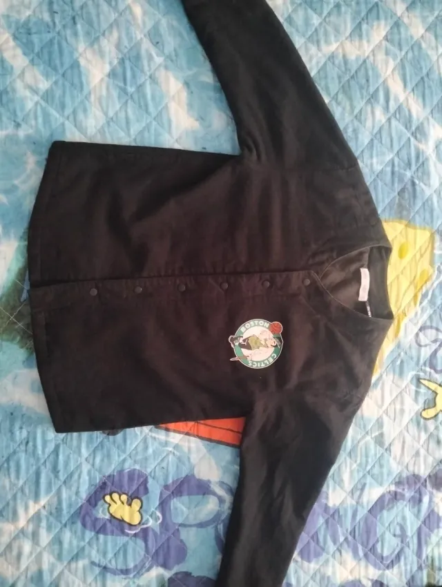 Chaqueta niño Boston Celtics verde, T-11-12 años.