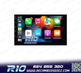 RADIO GPS ANDROID 14 2DIN 7" MULTIMEDIA GPS HD 3 USB SD