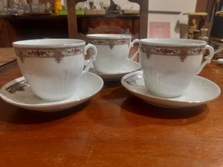 Set di tazze vintage Richard Ginori in porcellana