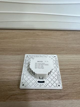 WESA - Interruptor Táctil Blanco WiFi
