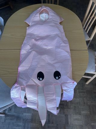 Disfraz Calamar Rosa Talla Única