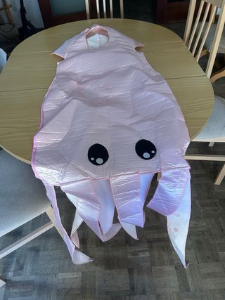 Disfraz Calamar Rosa Talla Única