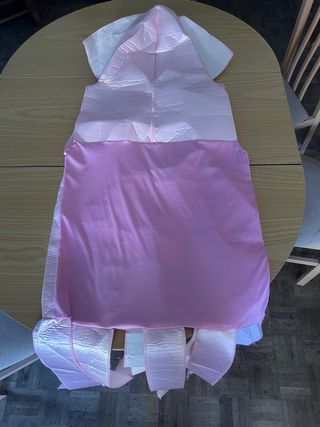 Disfraz Calamar Rosa Talla Única