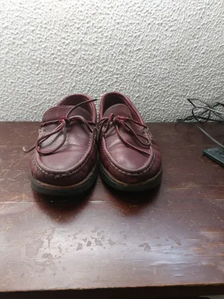 Mocasines náuticos de piel