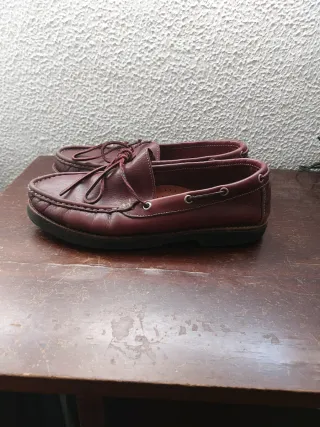 Mocasines náuticos de piel