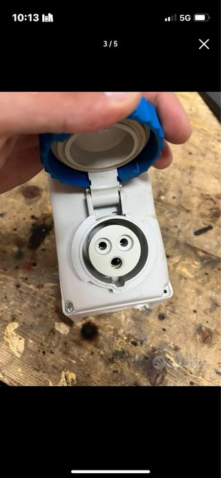 Prese interbloccate 230V 16A