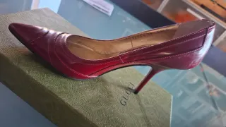 Scarpe tacco Gianfranco Ferré rosse