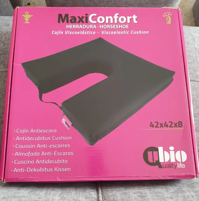 Cojín herradura para coxis, hemorroides, etc.