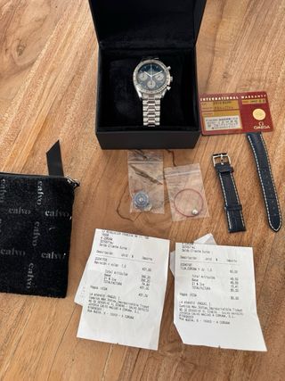 Omega Speedmaster Edición Limitada Azul