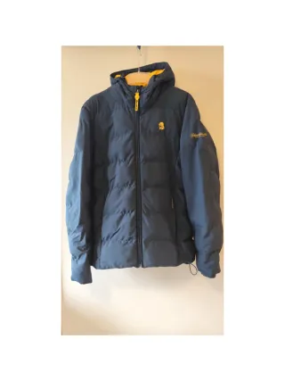 Chaqueta impermeable acolchada Schmuddelwedda azul