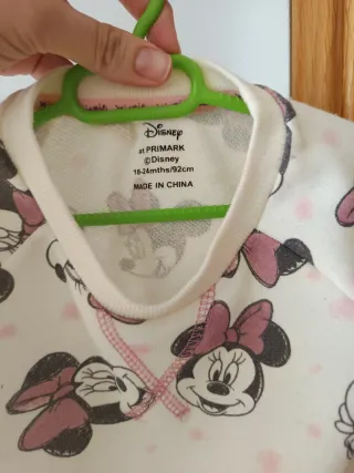 Vestido bebé niña Disney Minnie Mouse
