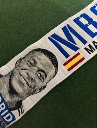 Bufanda Mbappé Madrid & France