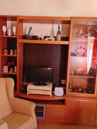 Mueble TV madera salón