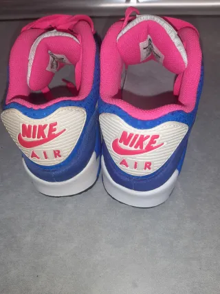 Zapatillas Nike Air Max Azul y Rosa