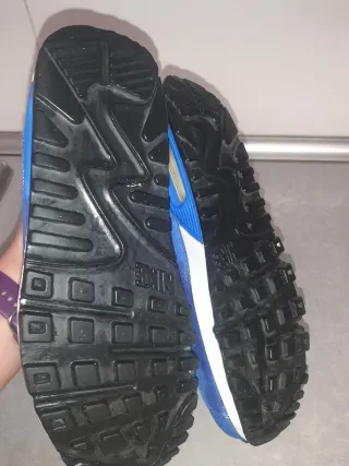 Zapatillas Nike Air Max Azul y Rosa