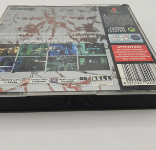 Metal Gear Solid PS1 PAL
