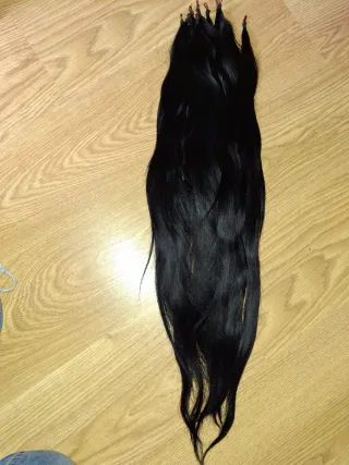 Mallas para peinado fallera negras 10e por malla