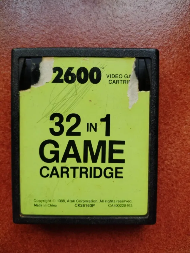 Cartucho Atari 2600 32 en 1