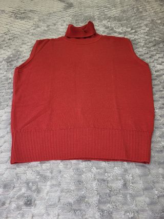 Chaleco Lana Cuello Alto Unit Talla 42