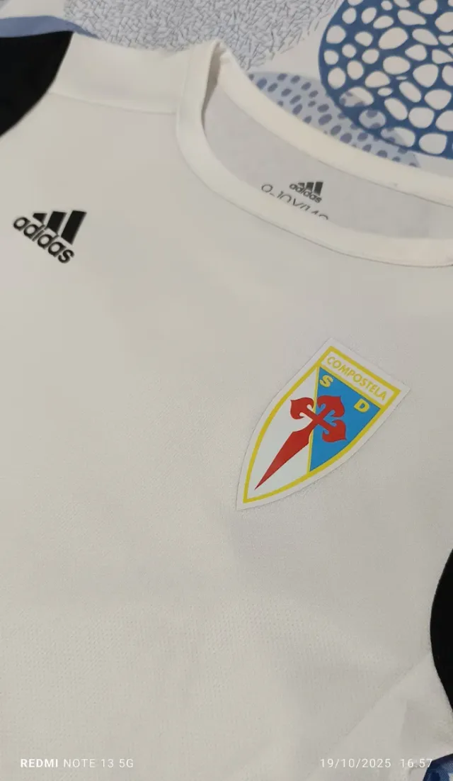 Camiseta Adidas Fútbol Niño SD compostela