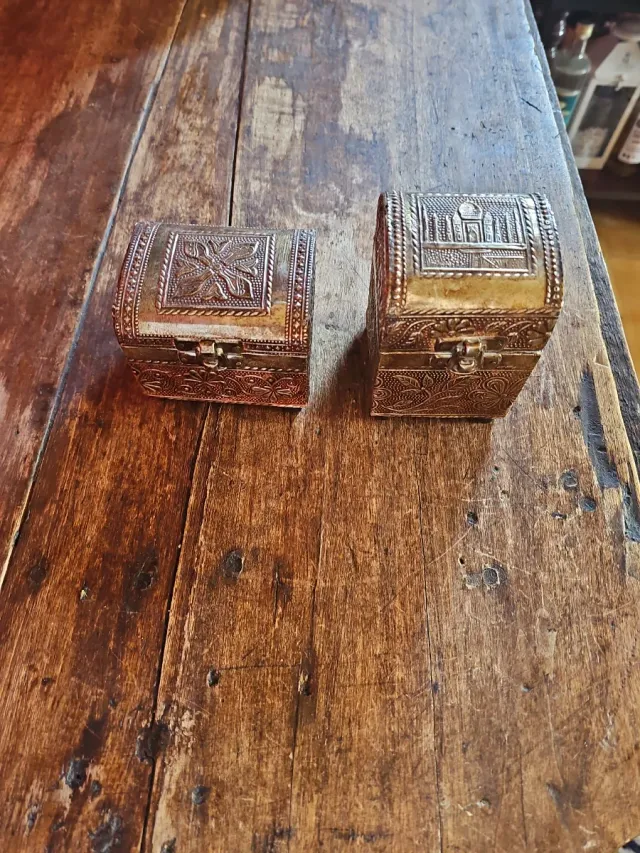 Scatoline portagioie decorate