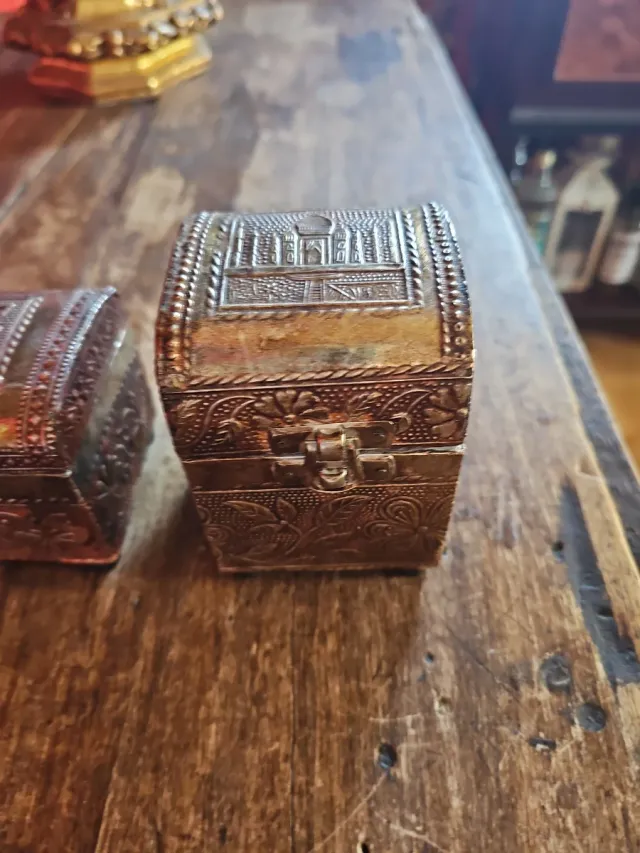 Scatoline portagioie decorate