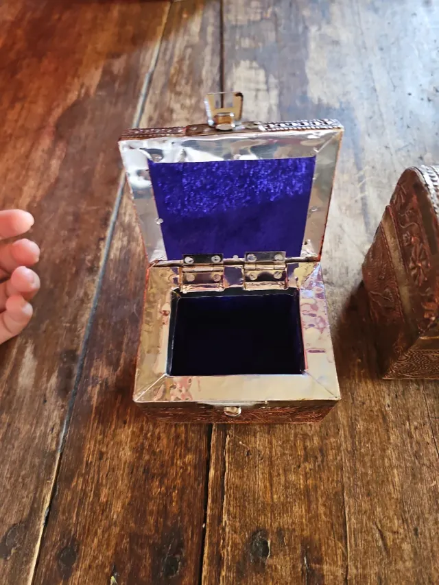 Scatoline portagioie decorate