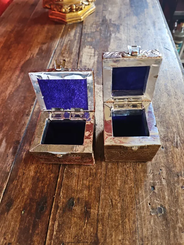 Scatoline portagioie decorate