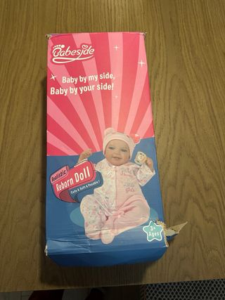 Bebé Reborn realista 50 cm