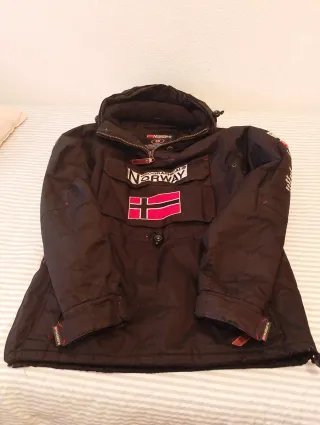 Cazadora Geographical Norway Negra Talla S