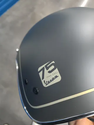 Casco Vespa 75 Aniversario Gris XL
