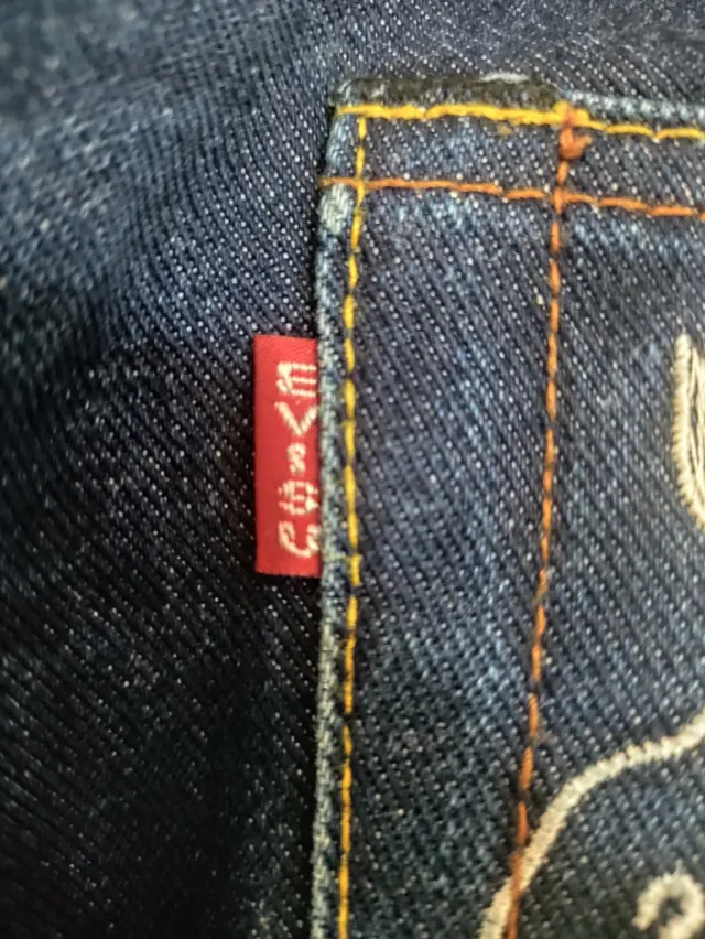 Pantalón Evisu Tejano con Bordado