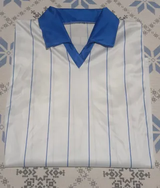 Camiseta Vintage Rayas Azules