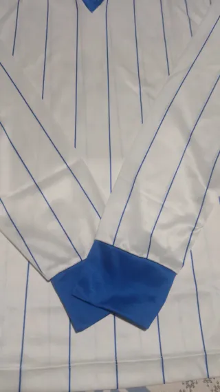 Camiseta Vintage Rayas Azules