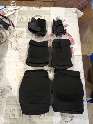 Protecciones Patinete/Bici Rodillas,Codos,muñecas