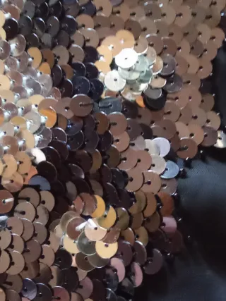 Blusa Vintage Mariposa Lentejuelas Talla Única