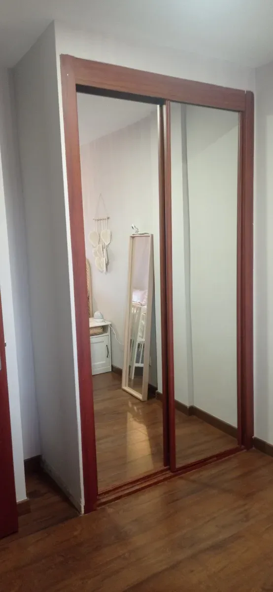 Puertas de armario con espejo