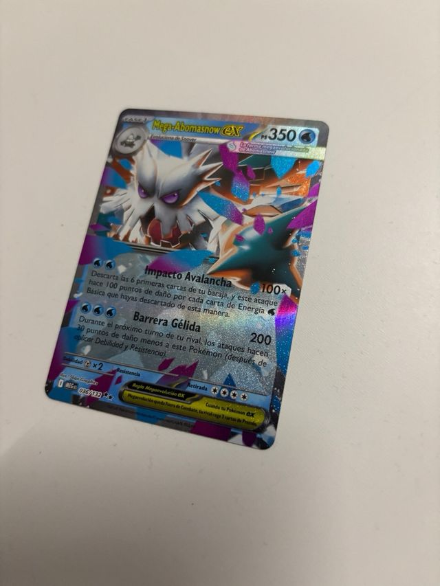 MEGA ABOMASNOW EX - MEGAEVOLUCIONES