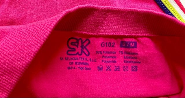 Conjunto niña Top+Braga Talla S/M + llavero